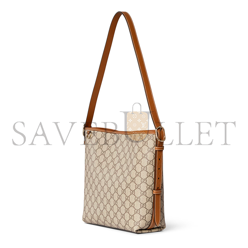 GUCCI GG EMBLEM SMALL SHOULDER BAG 848881 (26*24*10cm)